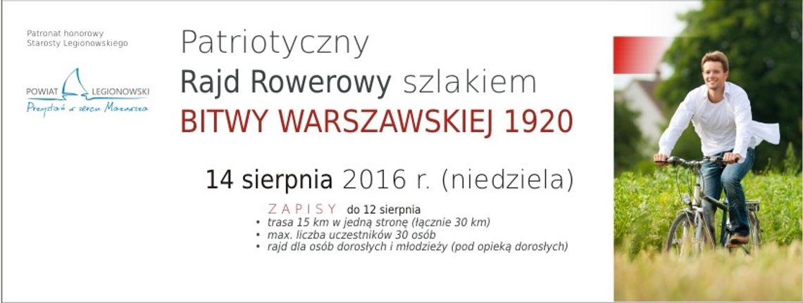 POWIAT. Na rowerze „Szlakiem Bitwy Warszawskiej 1920