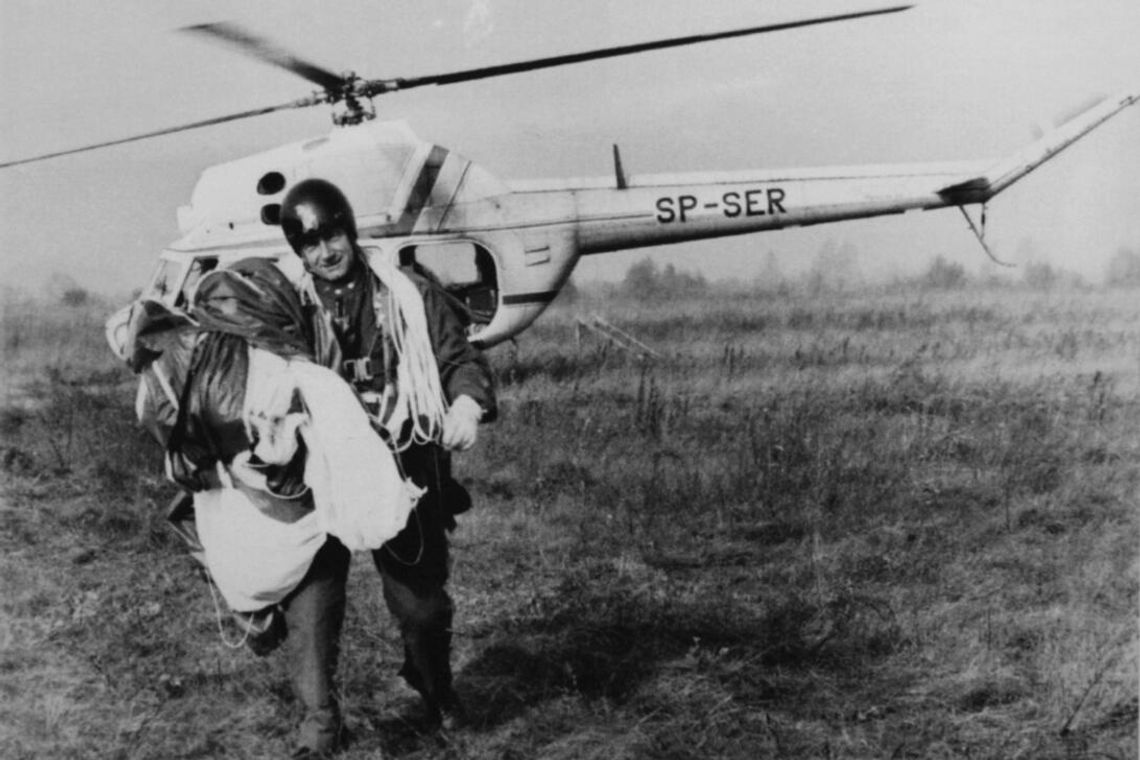 Pożegnanie legionowskich spadochroniarzy doświadczalnych: Lecha Jeske i Romana Lewandowskiego