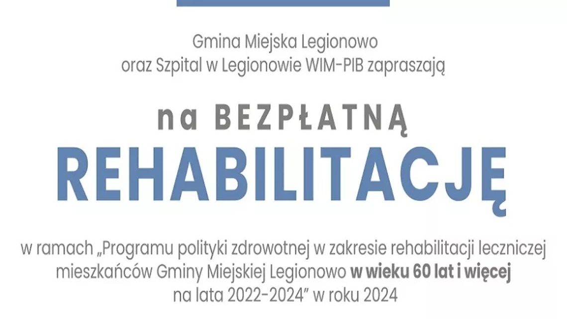 Rehabilitacja w Legionowie