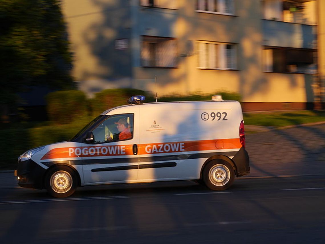 SEROCK. Ciężarówką uszkodził instalacje gazową