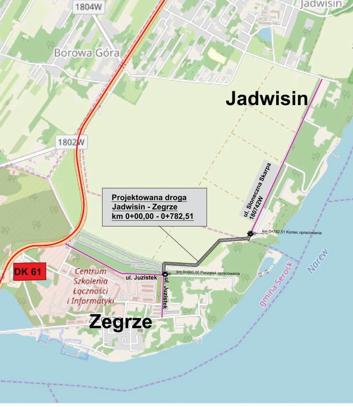 SEROCK. Droga Jadwisin-Zegrze być może za kwartał?