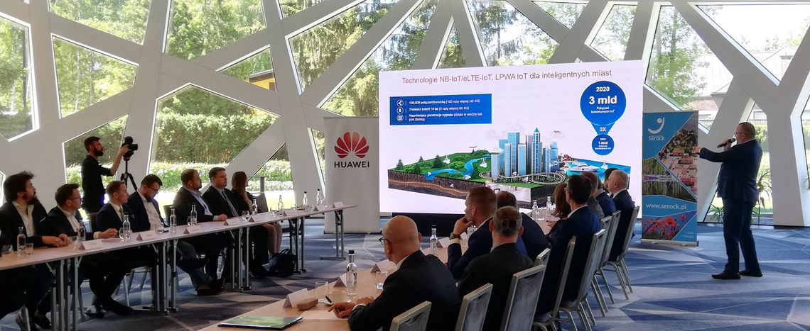 SEROCK. Huawei scyfryzuje Serock - Projekt Serock SmartCity