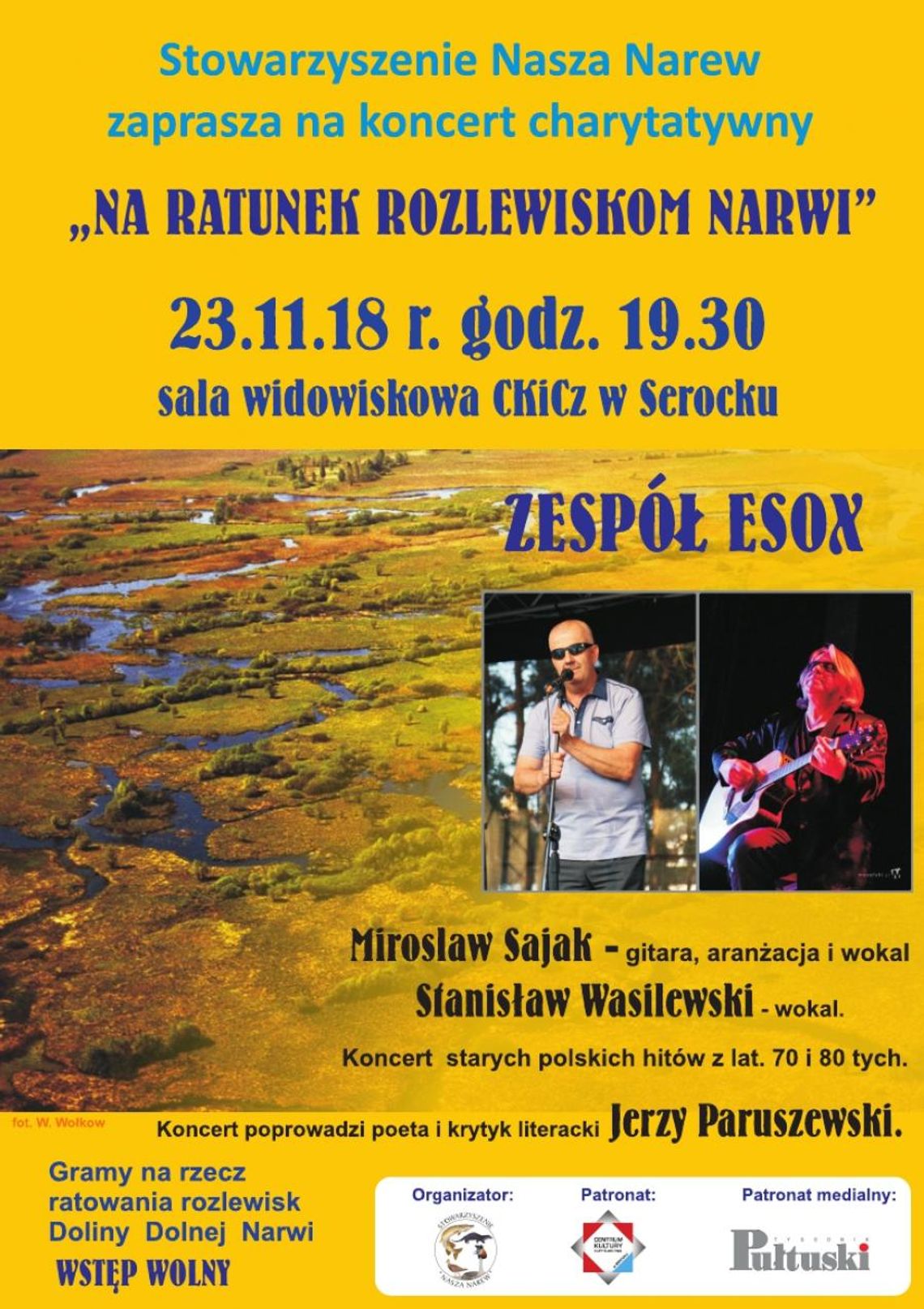 SEROCK. Koncert "Na ratunek rozlewiskom Narwi"