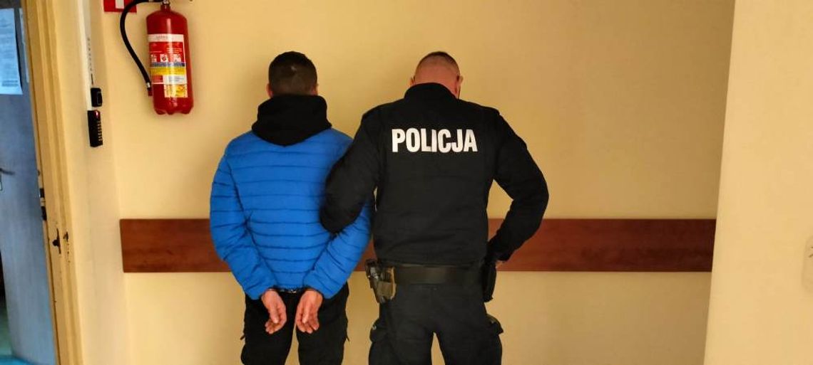 SEROCK. Poszukiwany za alimenty 37-latek wpadł z narkotykami