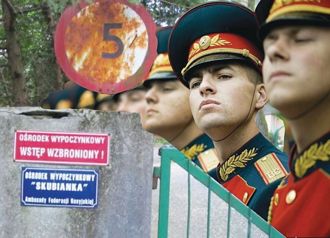 SEROCK. Ruski ośrodek w Skubiance - po naszej interwencji służby wkroczyły do środka!