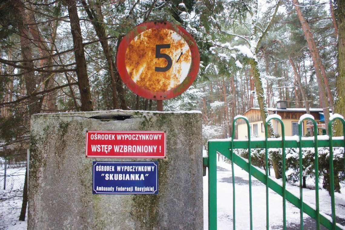 SEROCK/SKUBIANKA. Rosyjscy "dyplomaci" nad Zegrzem