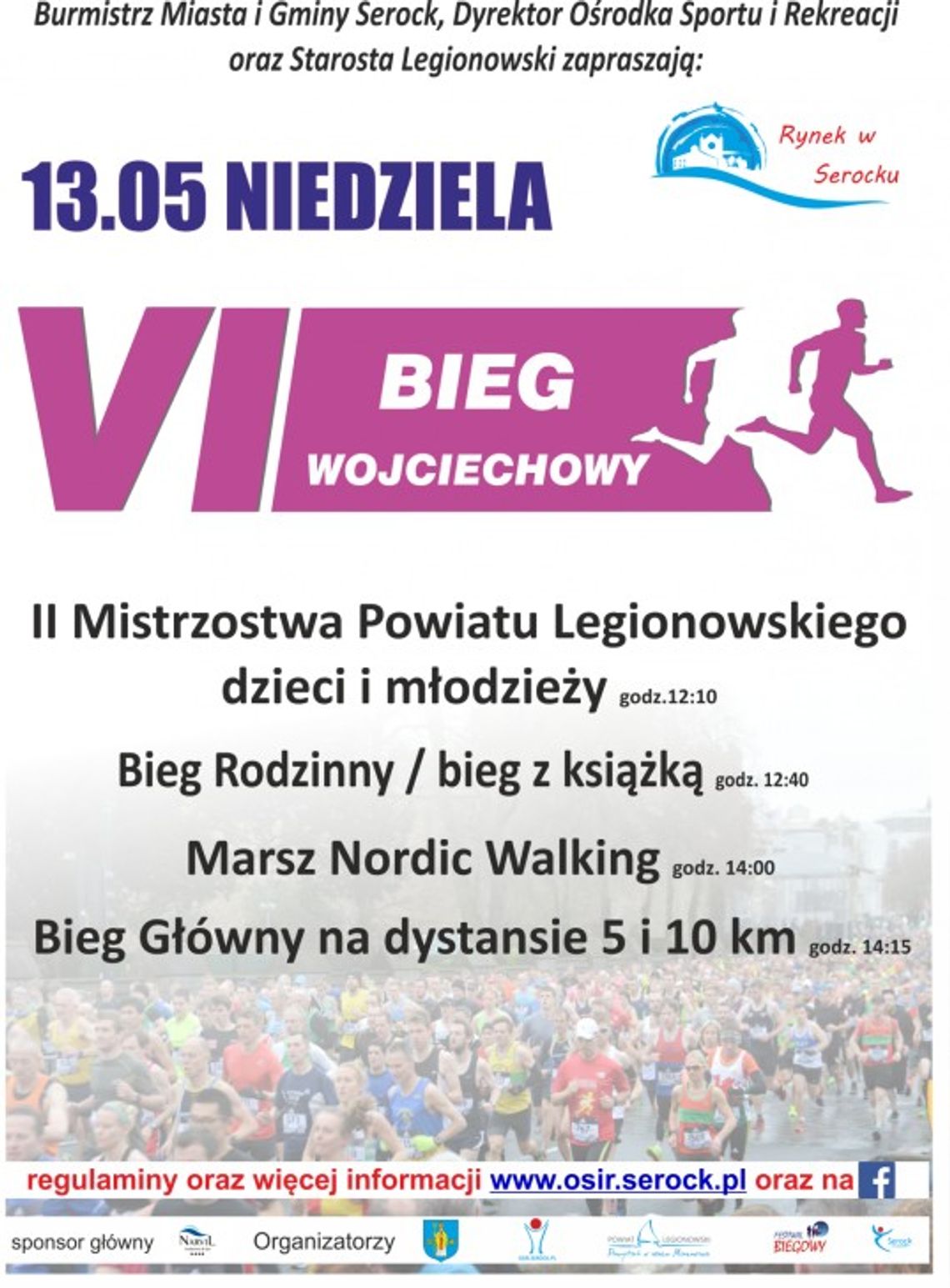 SEROCK. VI Bieg Wojciechowy!