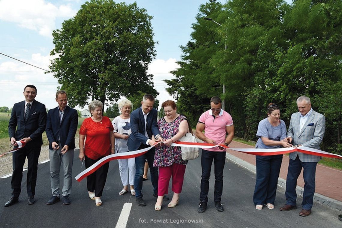 SEROCK. Wyremontowana droga w Karolinie już otwarta SEROCK. Wyremontowana droga w Karolinie już otwarta