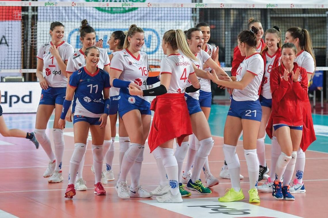 SIATKÓWKA. Czwarte i w czwórce. DPD Legionovia – Grot Budowlani Łódź 3:0