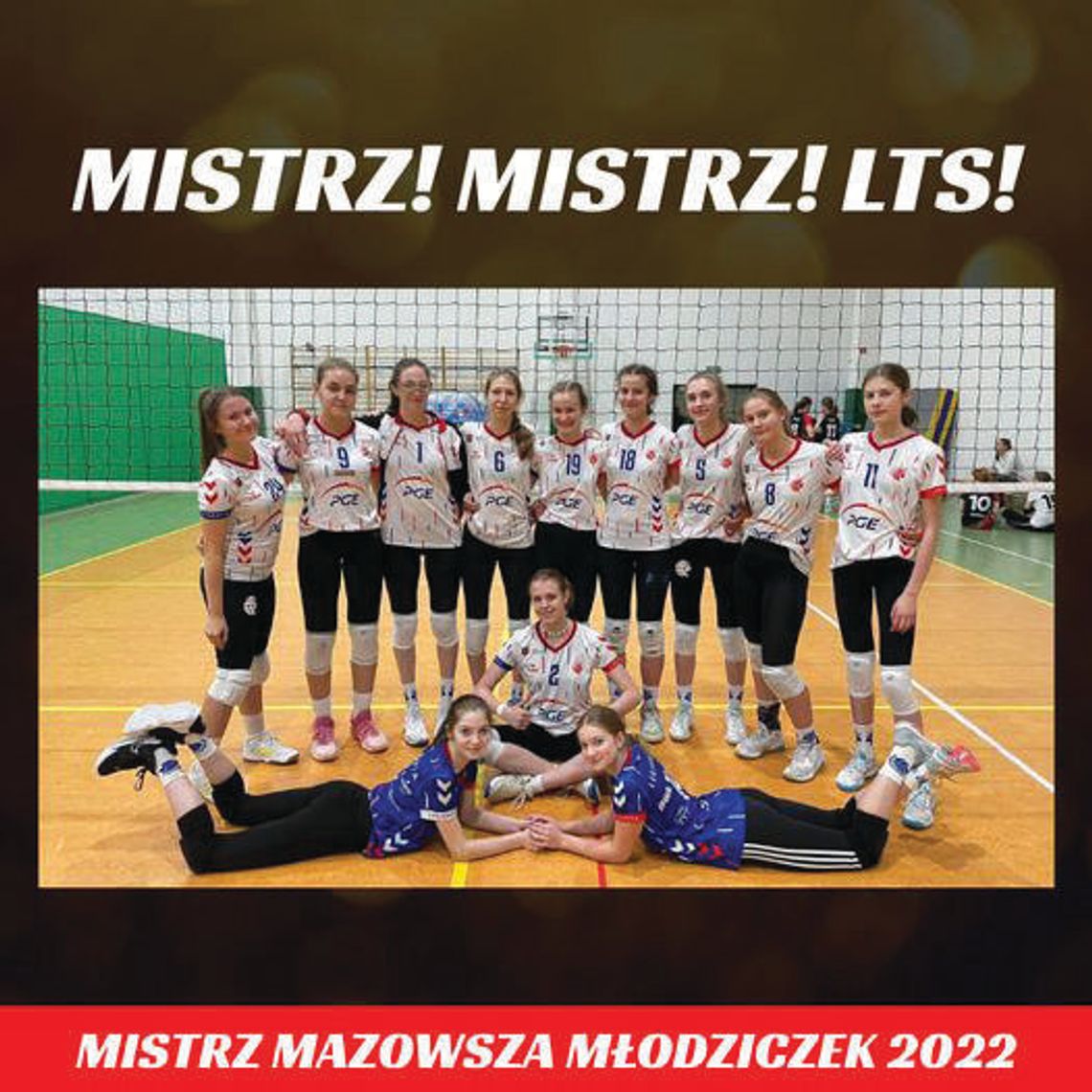 SIATKÓWKA. Młodziczki jak juniorki LTS. Kolejne mistrzostwo Mazowsza!