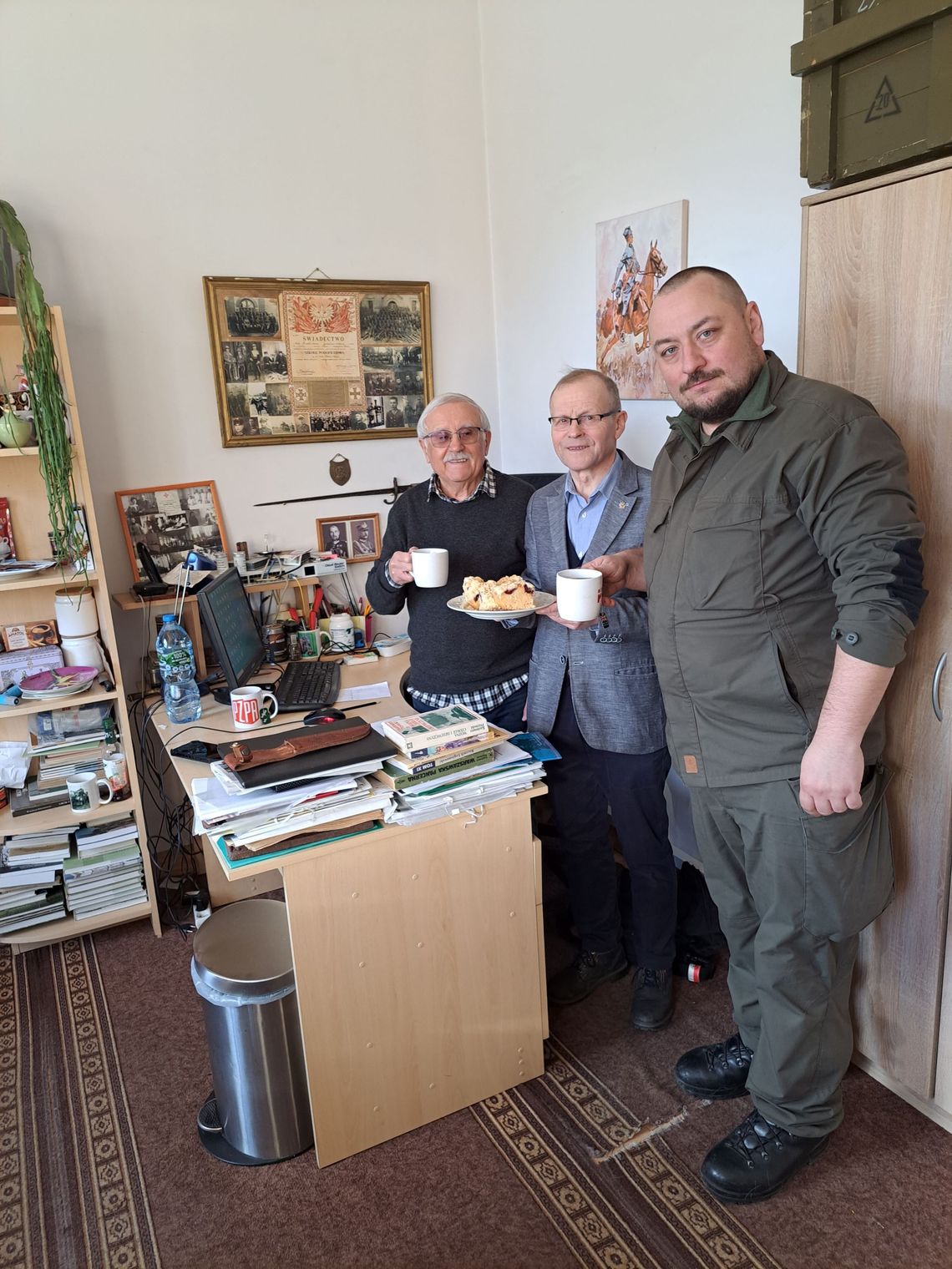 Śliwkowy hołd dla Marszałka