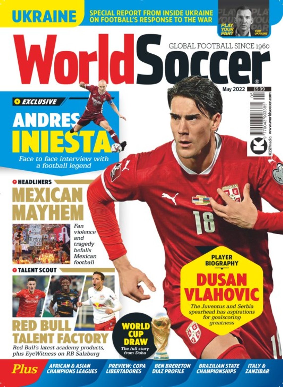 SPORT. O pomocy dla Ukrainy w „World Soccer” - legionowskie akcenty