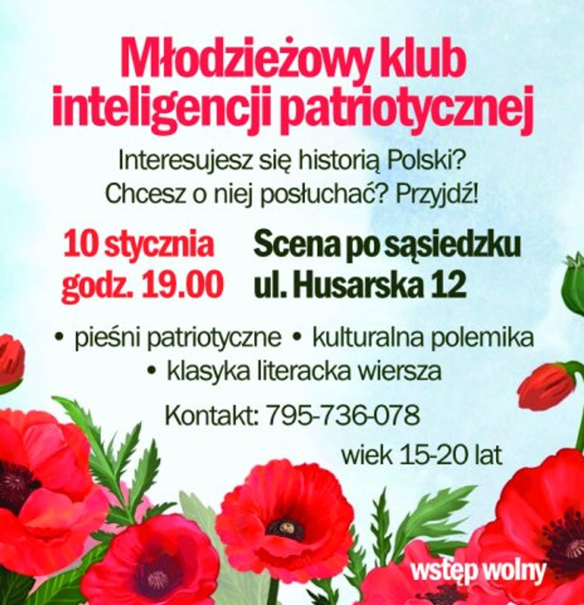 Spotkanie Młodzieżowego Klubu Inteligencji Patriotycznej