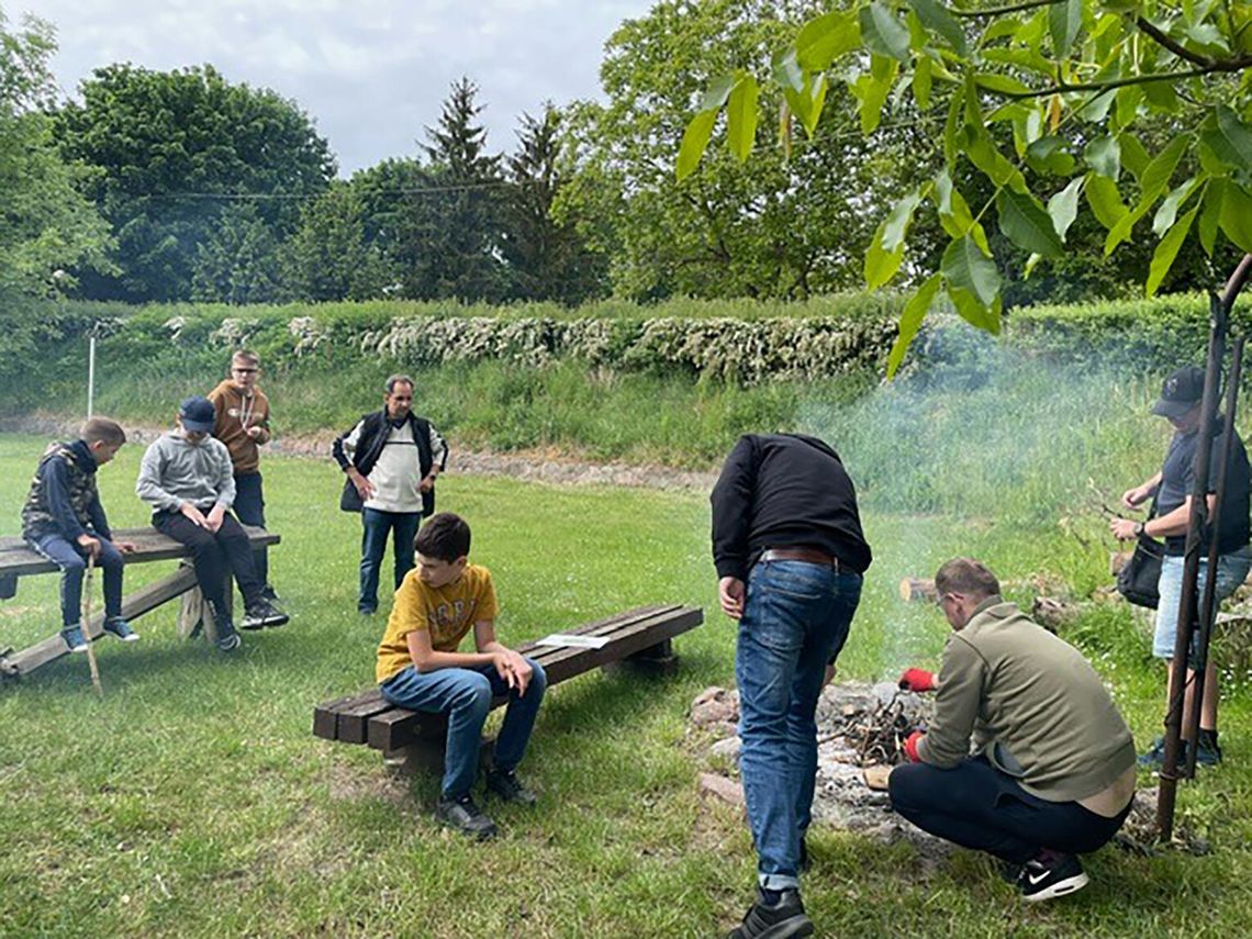 Spotkanie w cieniu klasztornych murów