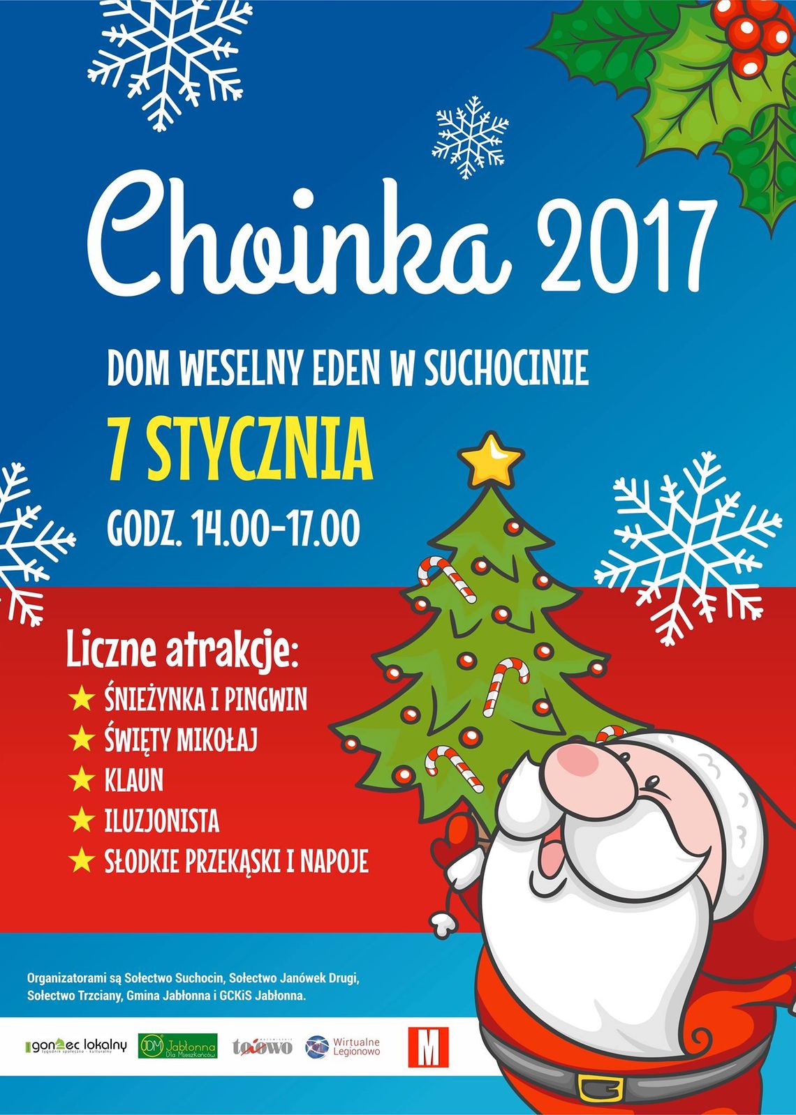 SUCHOCIN. Choinka 2017