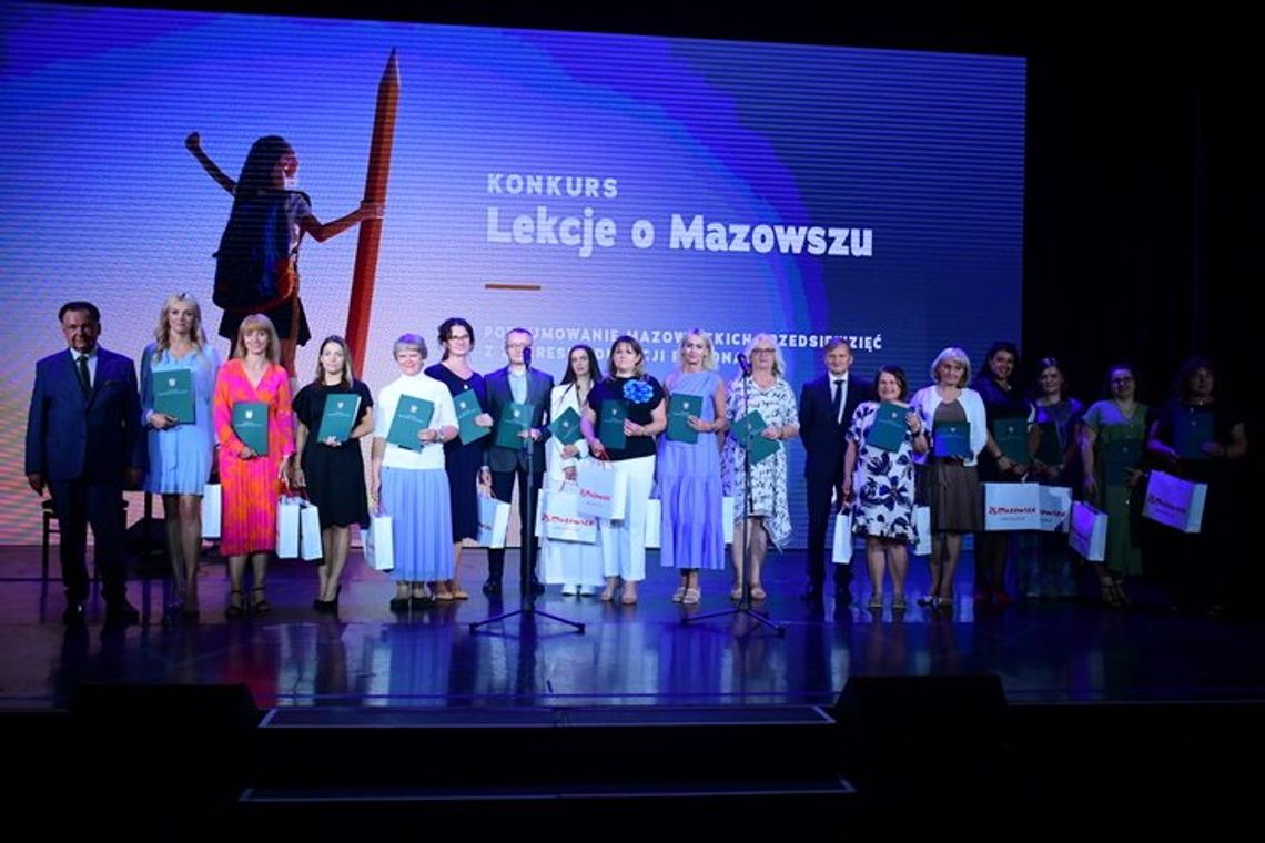 Sukces Małgorzaty Paderewskiej w Konkursie „Lekcje o Mazowszu”