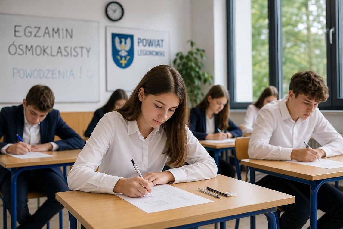 Sukces ósmoklasistów z powiatu legionowskiego Sukces ósmoklasistów z powiatu legionowskiego