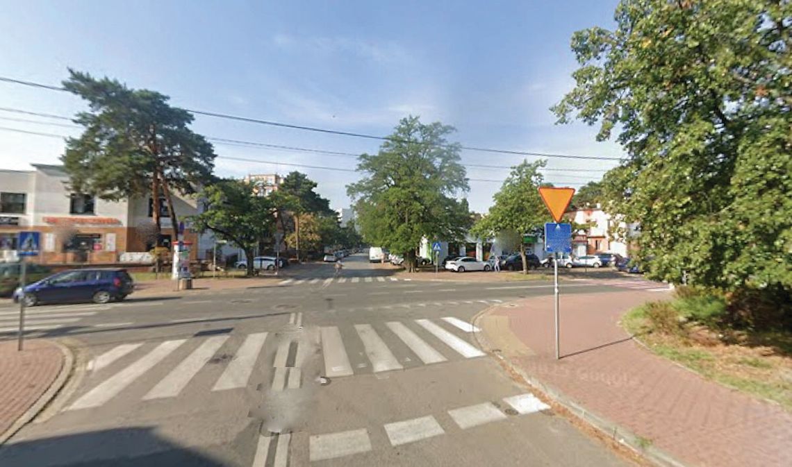 Światła w centrum Legionowa