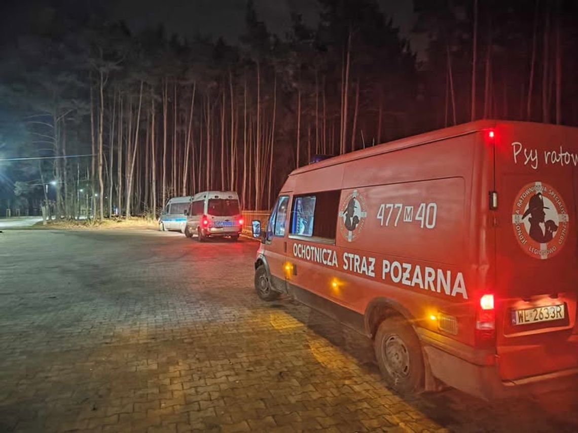 Szczęśliwy finał nocnych poszukiwań w Legionowie