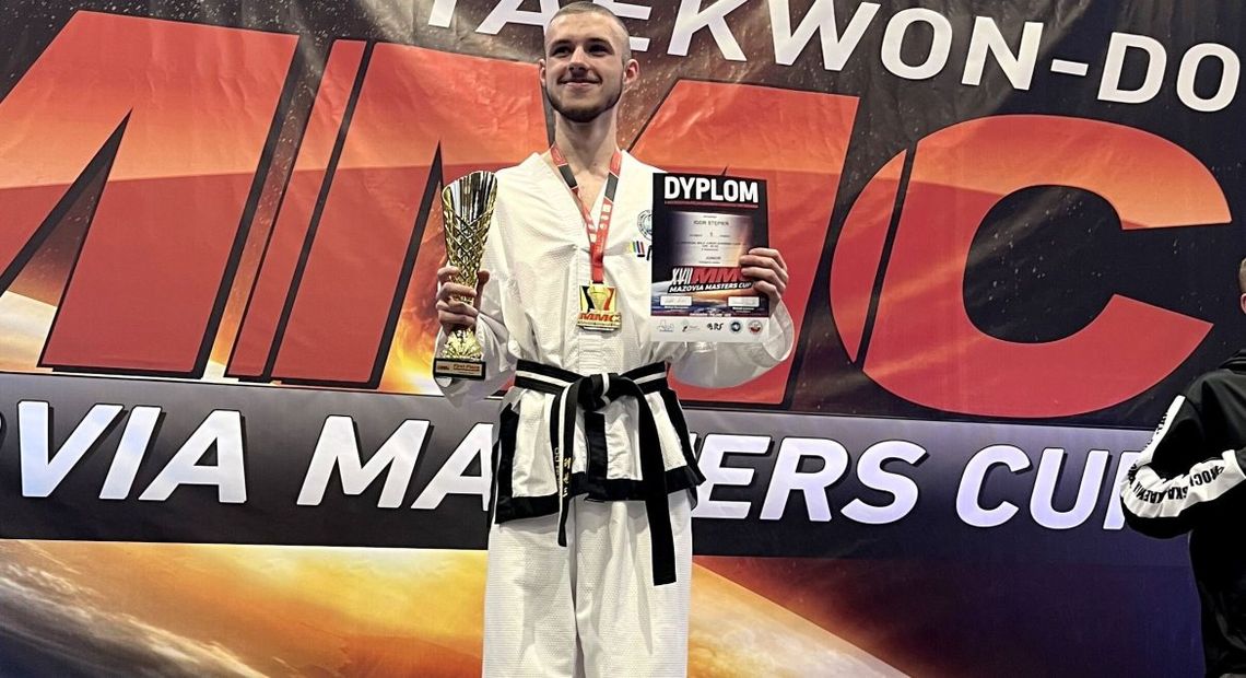 TEAKWON-DO. Igor Stępień z trzema medalami