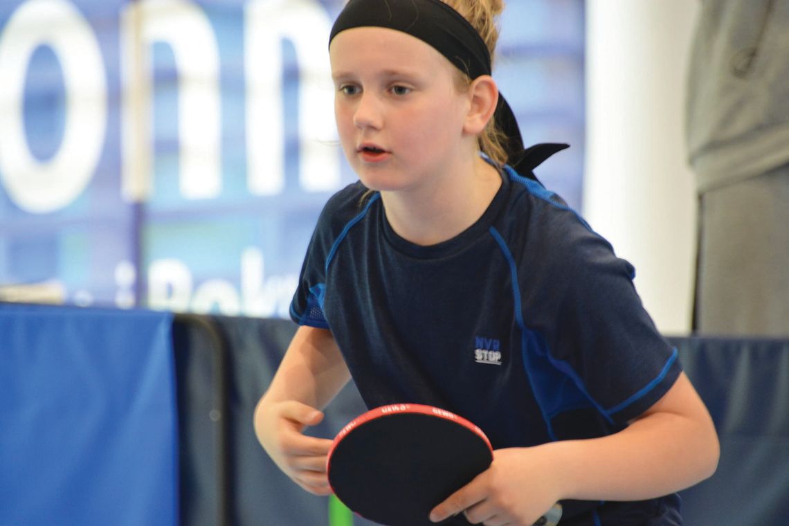 TENIS STOŁOWY. Ignacy Sławiński Skrzat przy stole