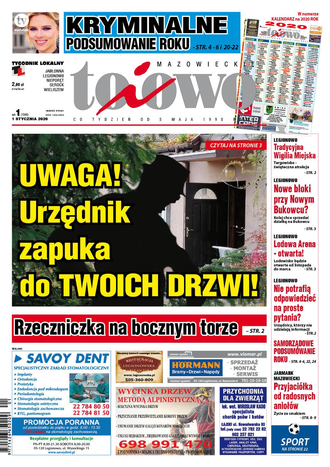To i Owo 1/2020 z kalendarzem na 2020 r.