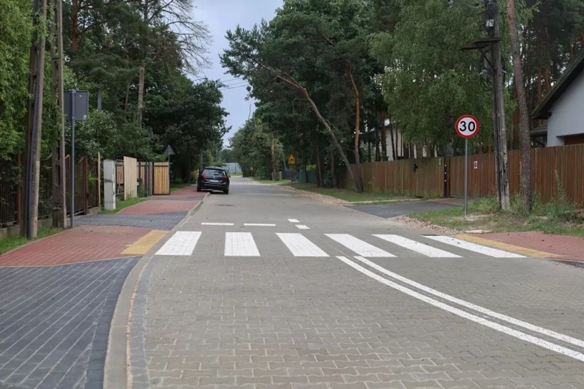 Ulica Sosnowa w Legionowie zakończona