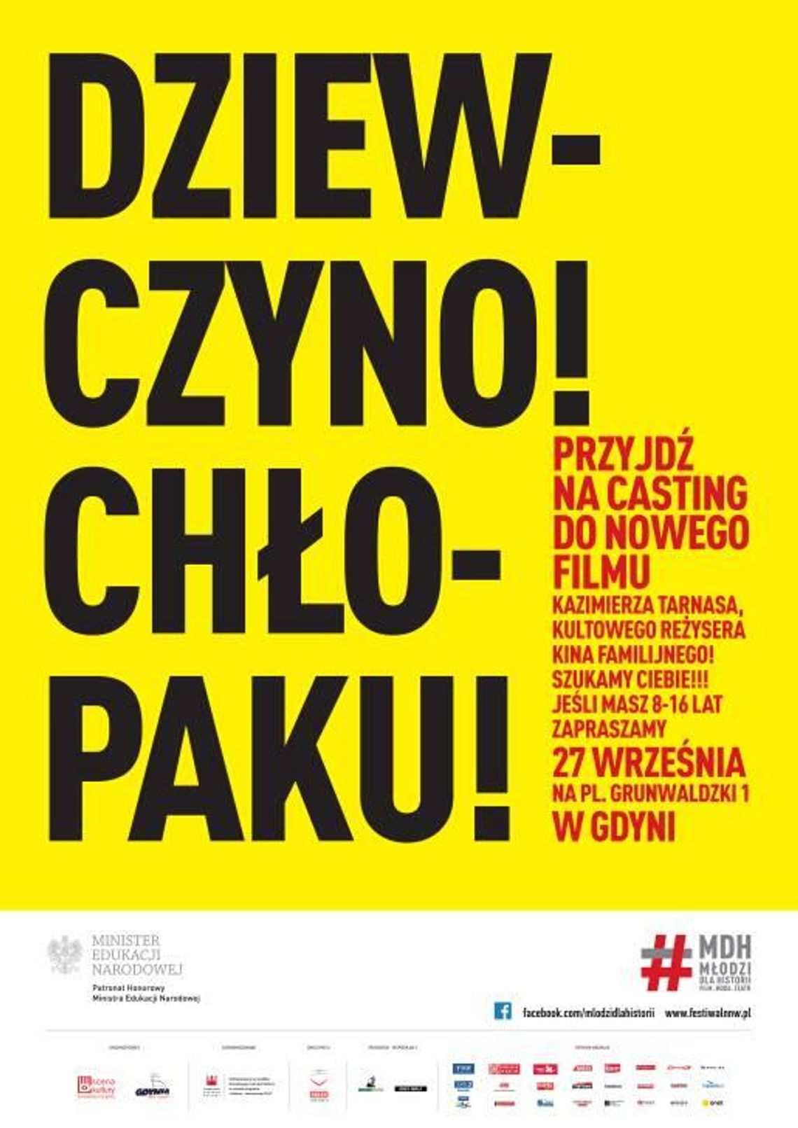 UWAGA! Główna rola czeka! - CASTING DO FILMU KAZIMERZA TARNASA