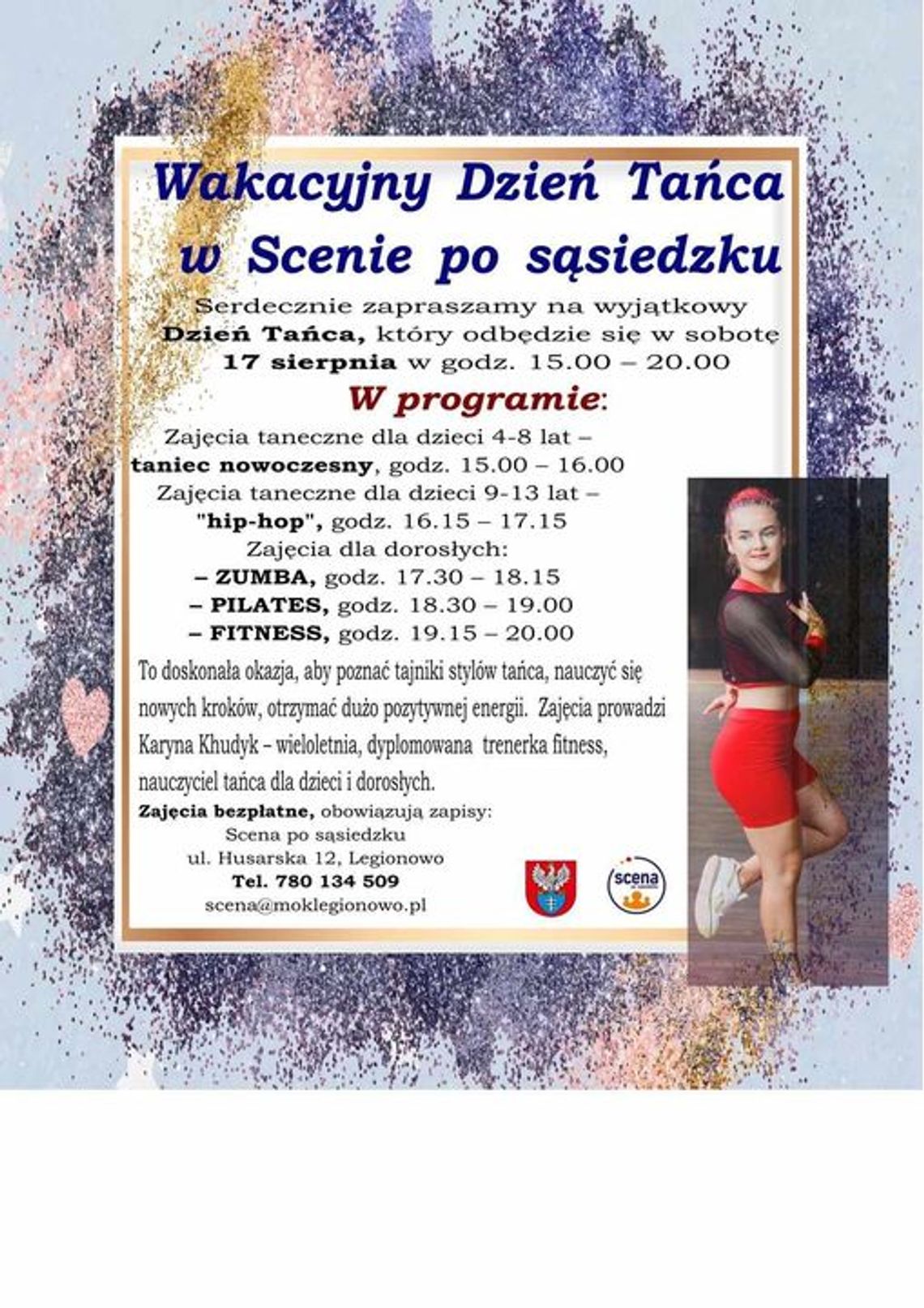 Wakacyjny Dzień Tańca na “Scenie po sąsiedzku”