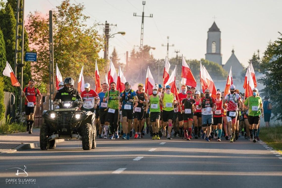 WIELISZEW. 6. Ultramaraton Powstańca 1944-2020. Uczcili pamięć Powstańców