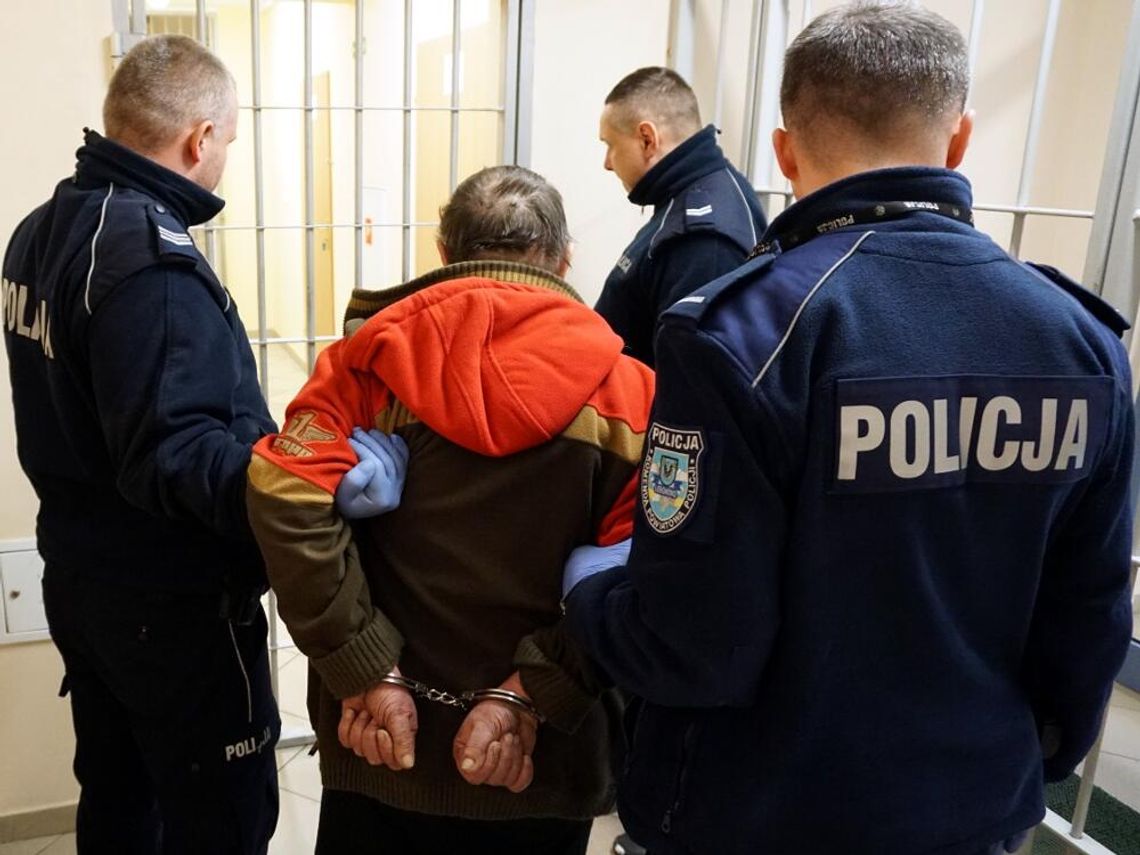 WIELISZEW.  Nożem zaatakował policjantów