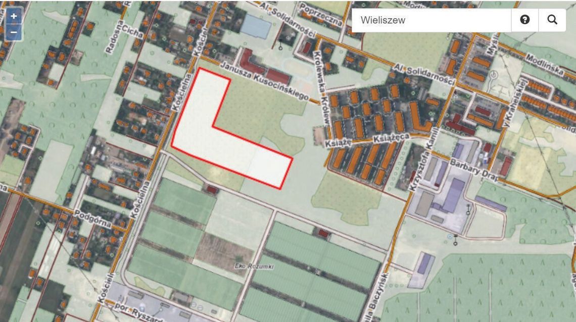 WIELISZEW. Powstanie 15 bloków z mieszkaniami na wynajem przy ul. Kościelnej