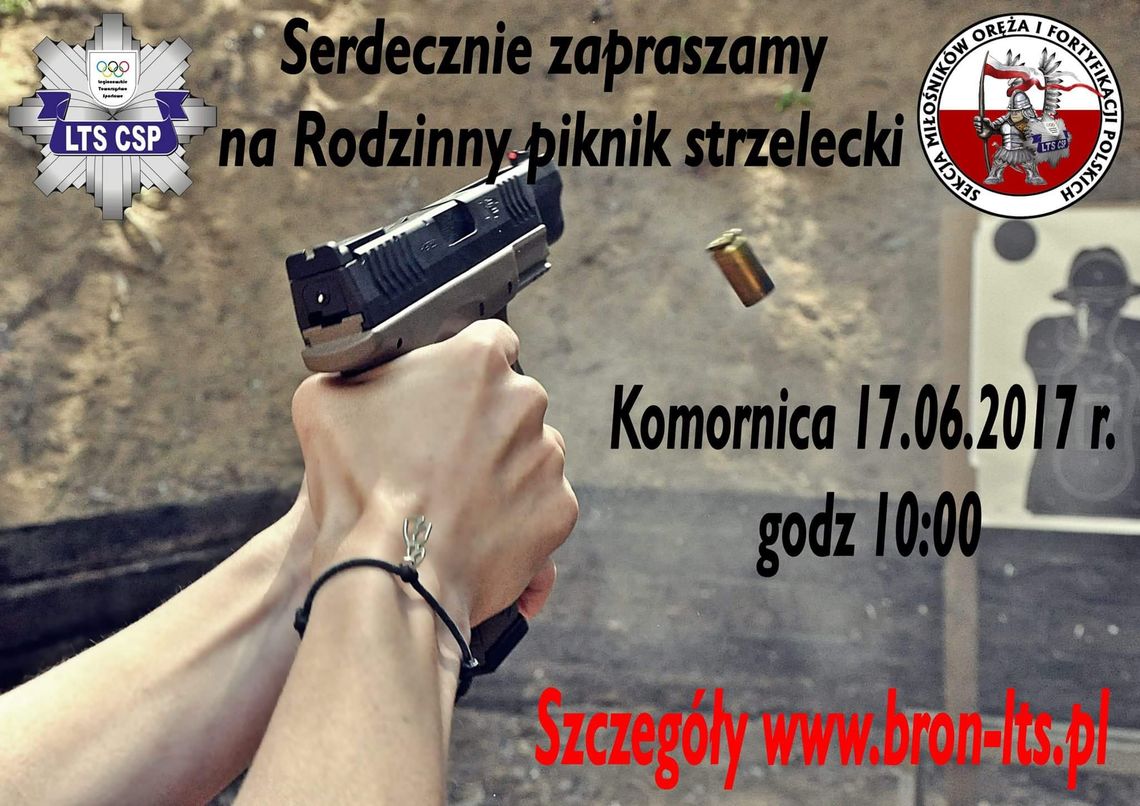 WIELISZEW. "Rodzinny piknik strzelecki" w Komornicy WIELISZEW. "Rodzinny piknik strzelecki" w Komornicy