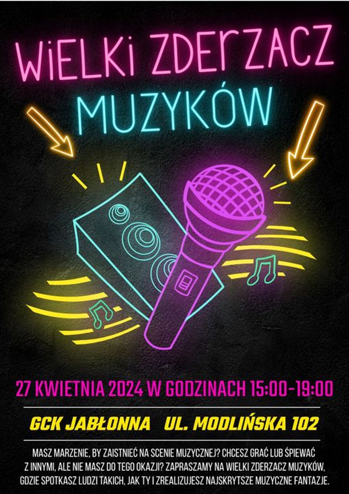 Wielki Zderzacz Muzyków w Jabłonnie!