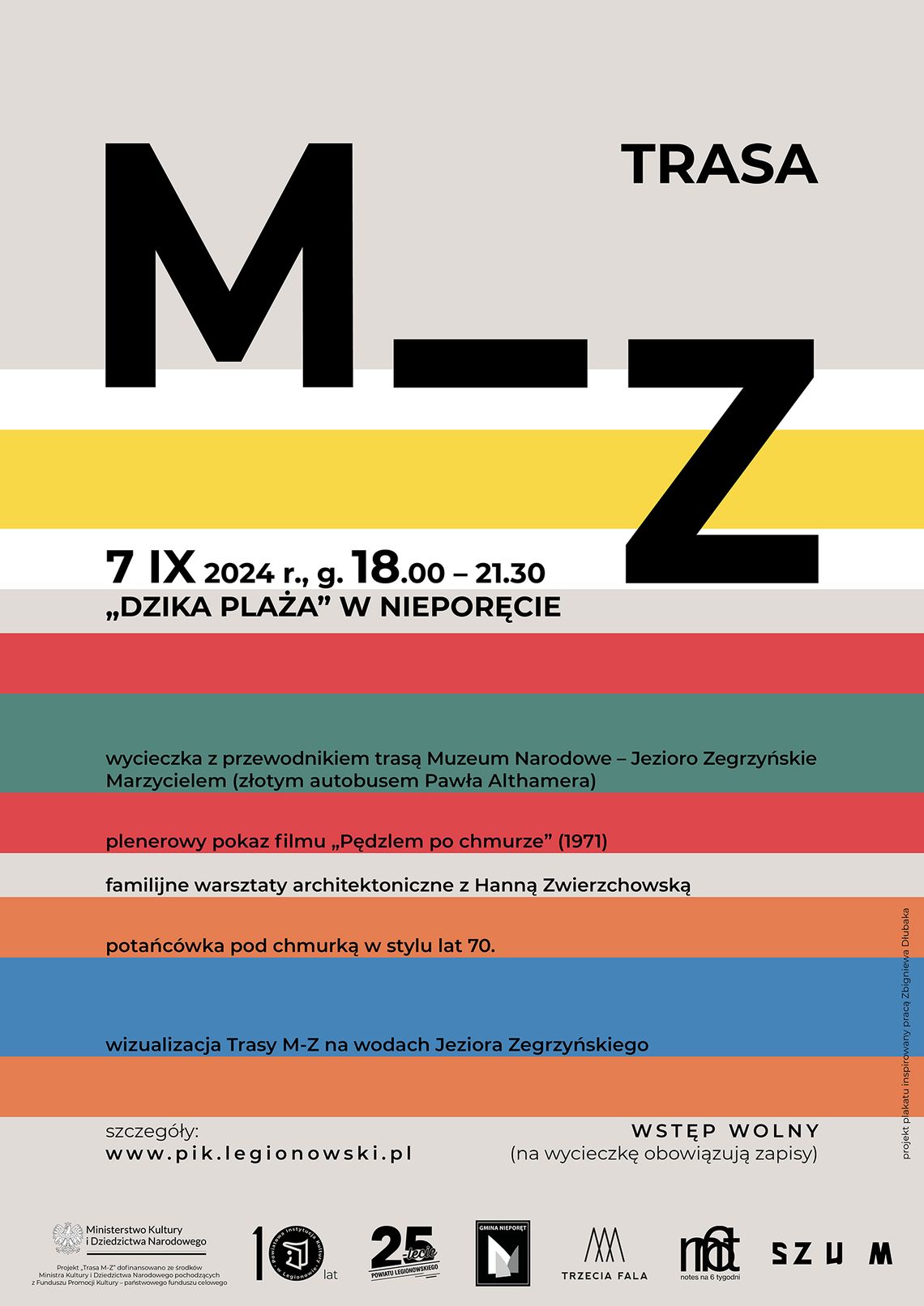 Wizjonerska Trasa M-Z: Sztuka na wodach Zalewu Zegrzyńskiego