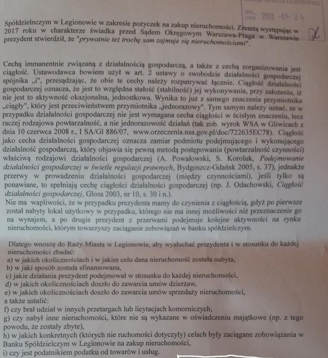 Wniosek