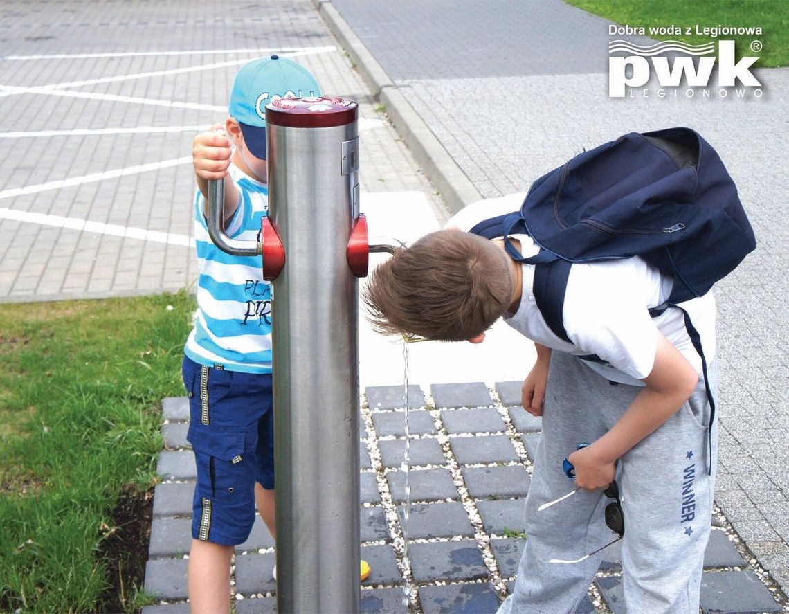 WODOCIĄGI i KANALIZACJA. Lato w pełni – nie zapomnij o nawadnianiu! Legionowskie zdroje i poidełka czekają