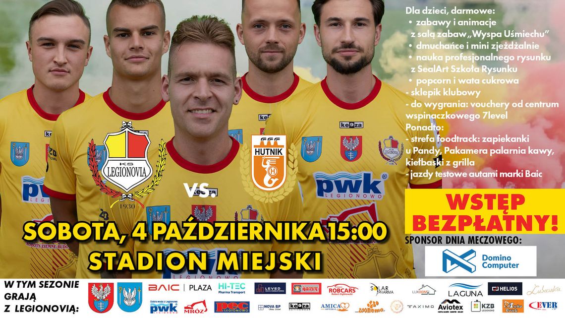 Wszyscy na Novię! Mecz z Hutnikiem już w sobotę! Piknik rodzinny z nowymi atrakcjami