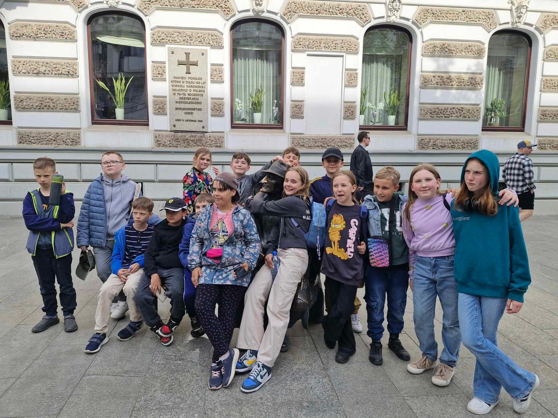 Wycieczka klasy IVa do Łodzi