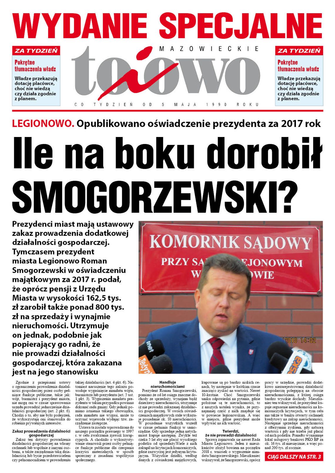 WYDANIE SPECJALNE TO I OWO