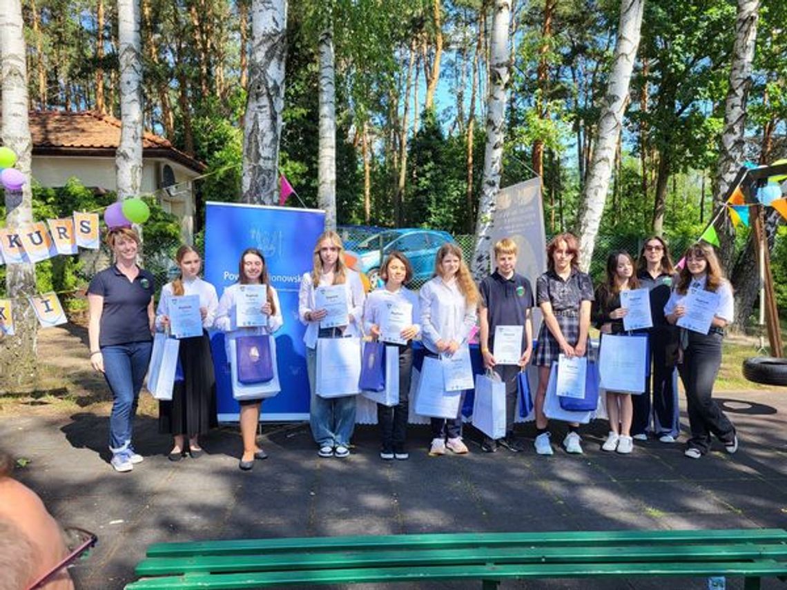 XIII Powiatowy Konkurs Języka Angielskiego: Sukces Hanny Mysińskiej
