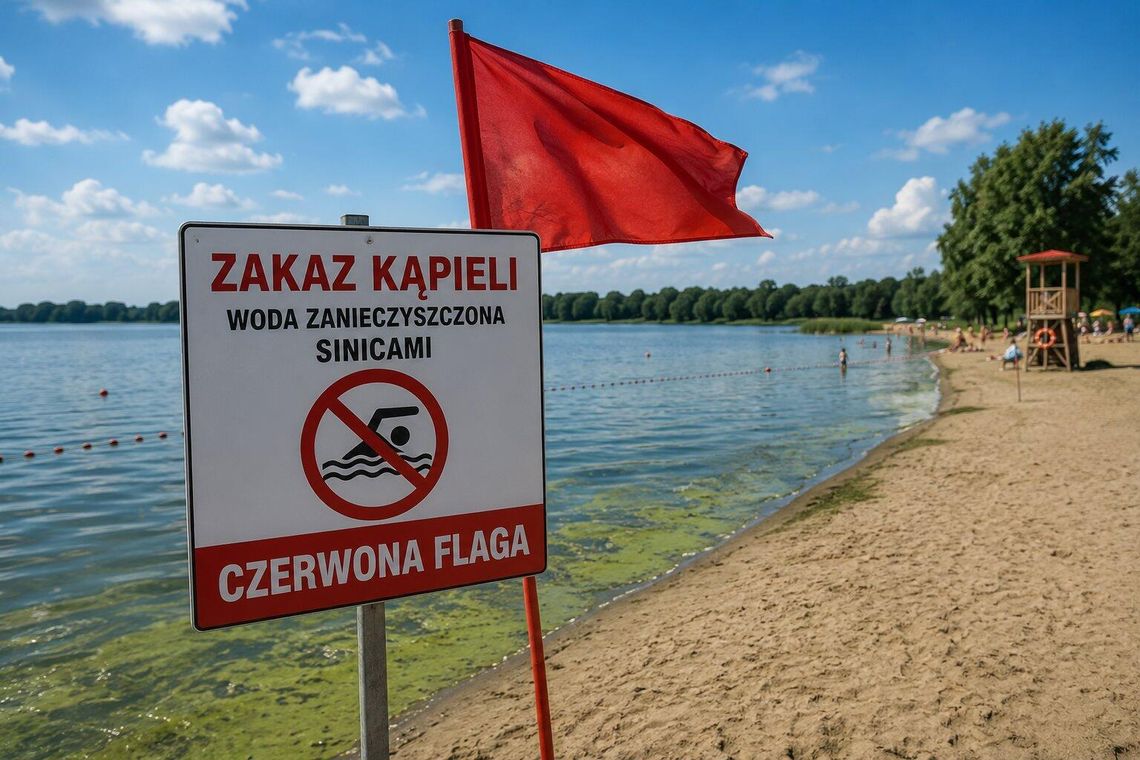 Zakaz kąpieli na Plaży 600-lecia w Wieliszewie Zakaz kąpieli na Plaży 600-lecia w Wieliszewie