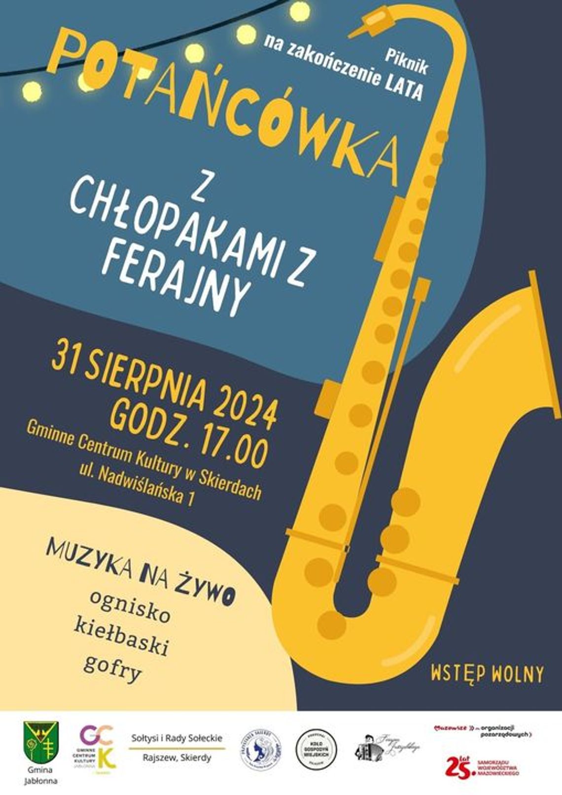 Zaproszenie na Potańcówkę z Chłopakami z Ferajny