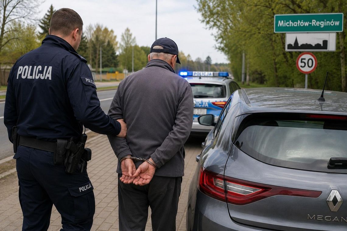 Zatrzymanie pijanego 74-latniego kierowcy Zatrzymanie pijanego 74-latniego kierowcy